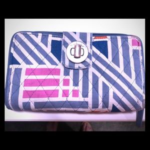 Vera Bradley Turn Lock Wallet